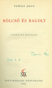 Tamási Áron: Bölcső és bagoly