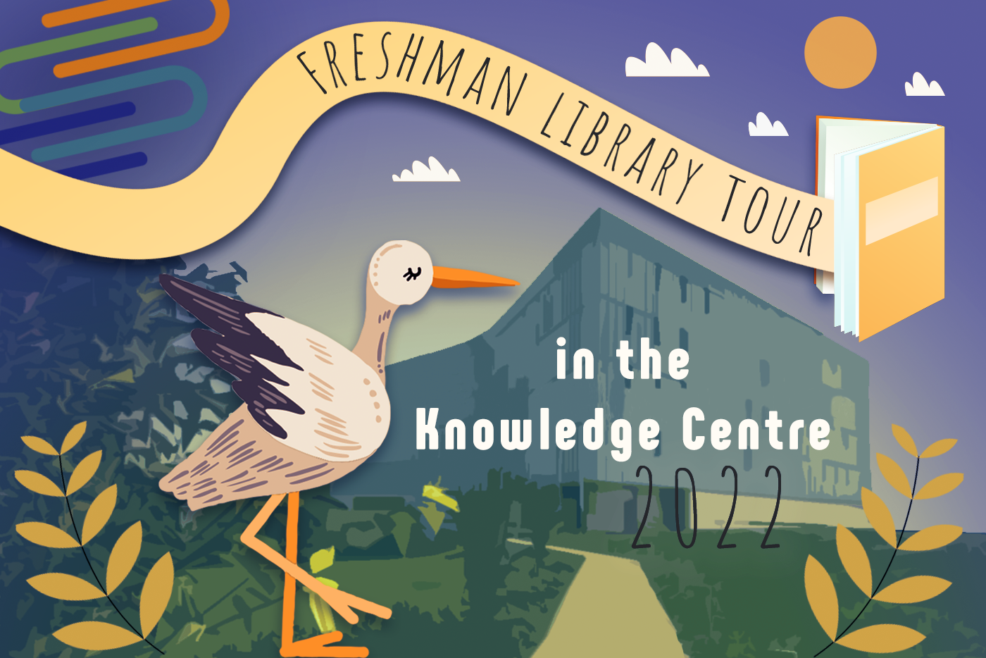 Freshman Library Tour in the Knowledge Centre!