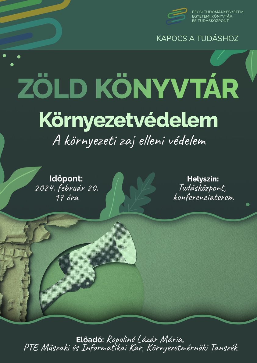 Környezetvédelem - A környezeti zaj elleni védelem