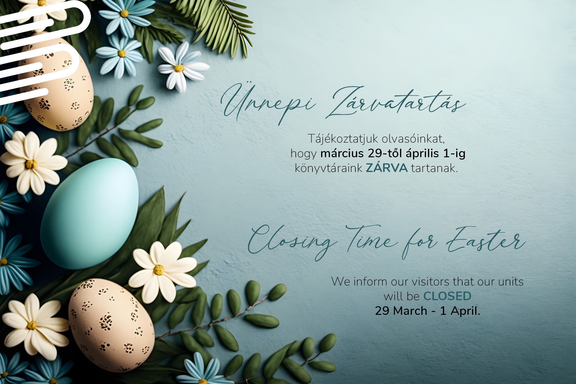 Closed for the Holidays