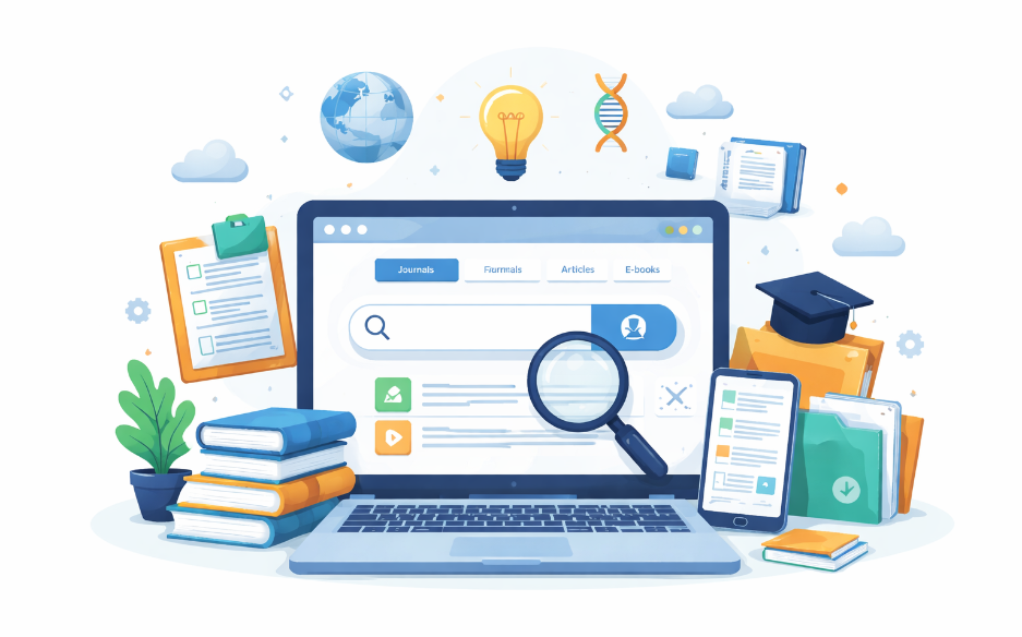 Szakirodalmi adatbázisok az Egyetemen 2026-ban